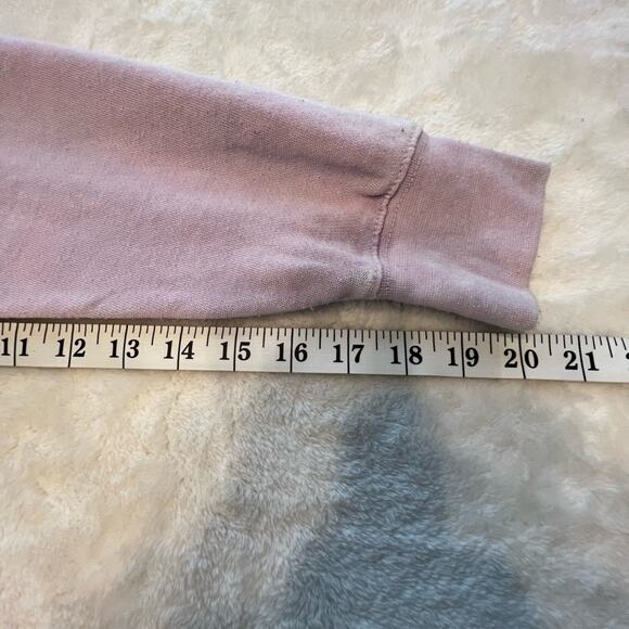 US Vintage Graphic Crab Hoodie Wrightsville NC Light Purple - Picture 4 of 9